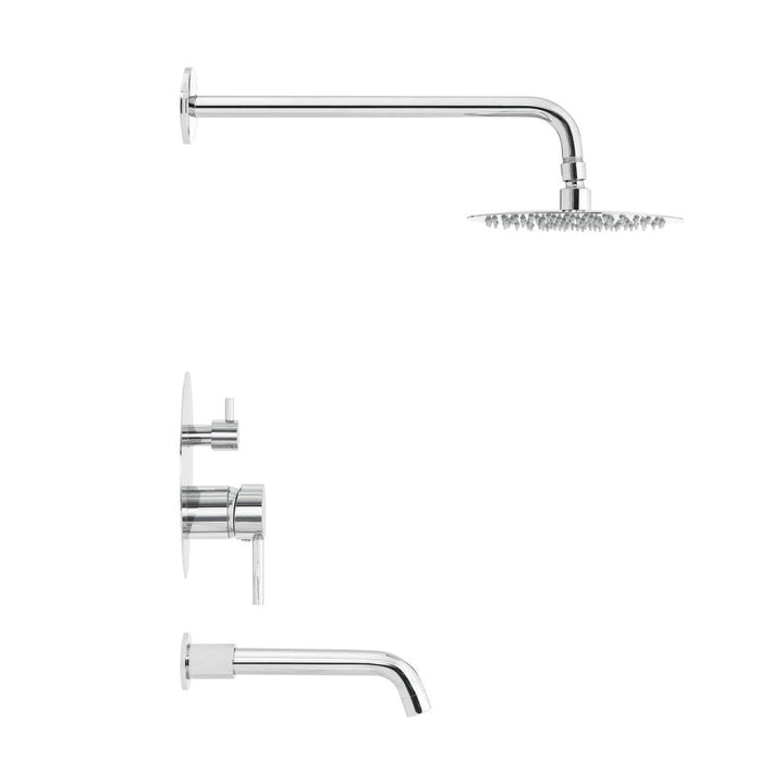 Ivy Single-Handle 1-Spray Tub and Shower Faucet in Chrome (Valve Included)