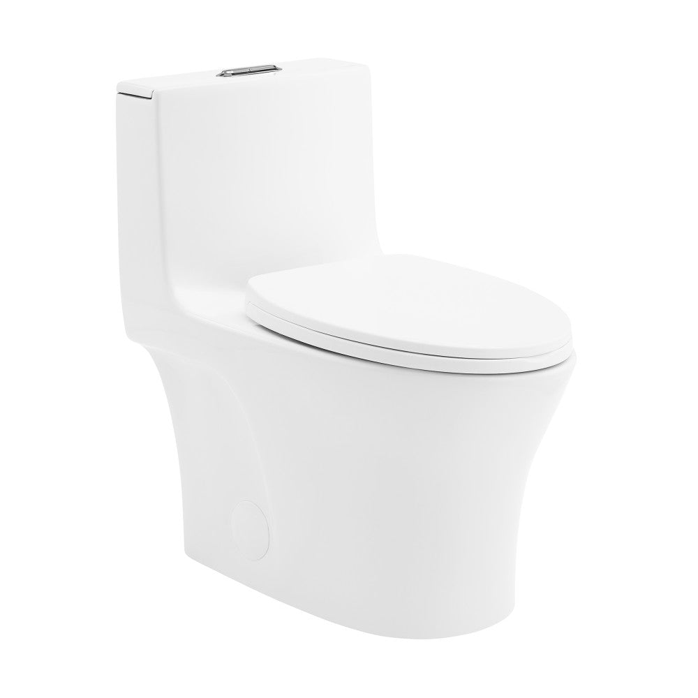 Cascade II One Piece Elongated Toilet Dual Flush 1.1/1.6 gpf