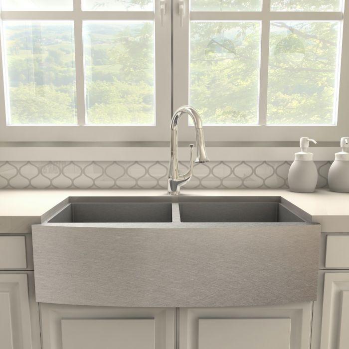 ZLINE Shakespeare Kitchen Faucet in Chrome, SHK-KF-CH