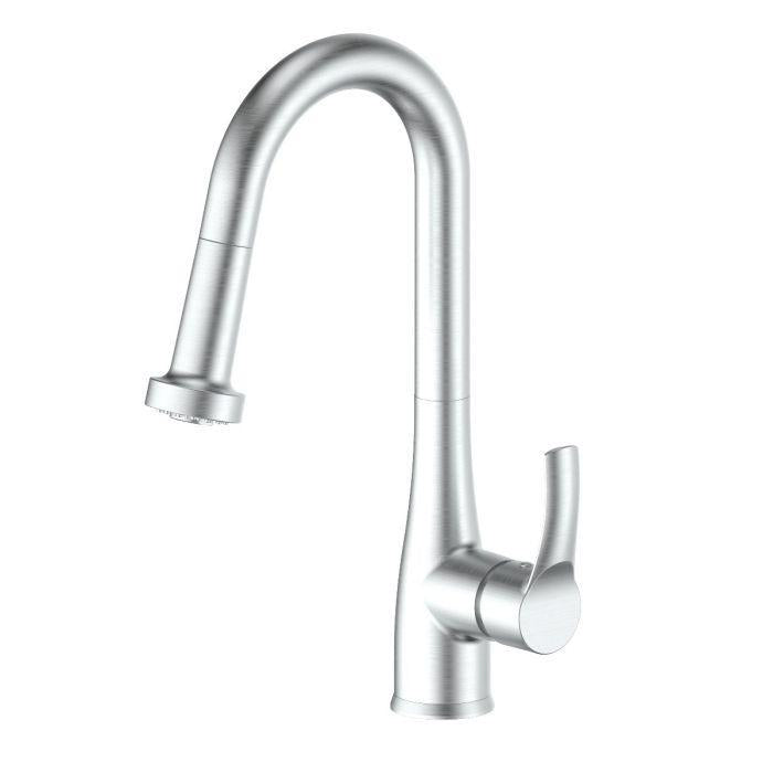 ZLINE Dali Kitchen Faucet in Brushed Nickel, DAL-KF-BN