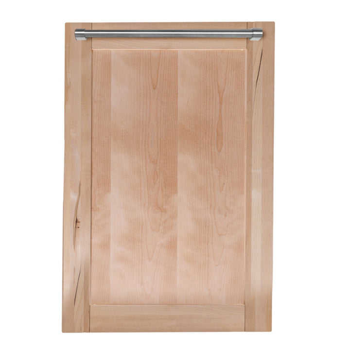 ZLINE 18" Top Control Dishwasher in Custom Panel Ready Unfinished Wood