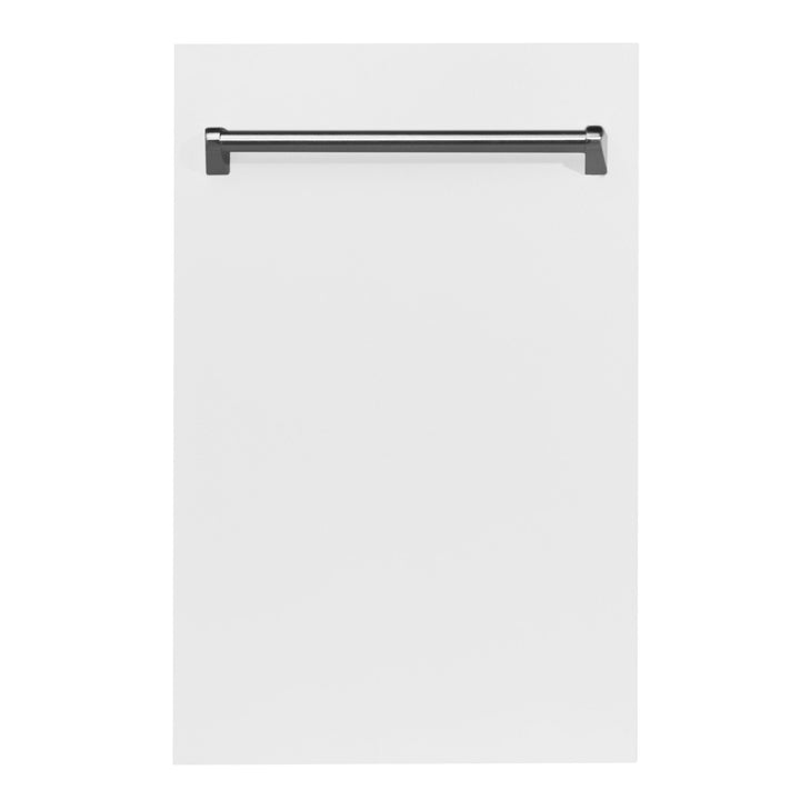 ZLINE 24" Top Control Dishwasher in Custom Panel Ready White Matte