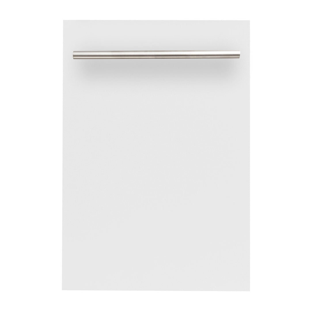 ZLINE 18” Compact Top Control Dishwasher Modern Style Handle SS Tub