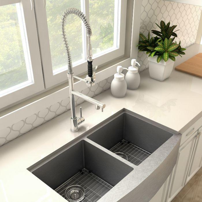 ZLINE Van Gogh Kitchen Faucet in Chrome, VNG-KF-CH