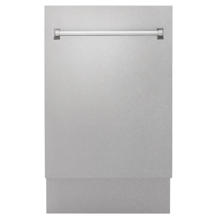 ZLINE 18" Compact Top Control Dishwasher Custom Panel Ready DuraSnow
