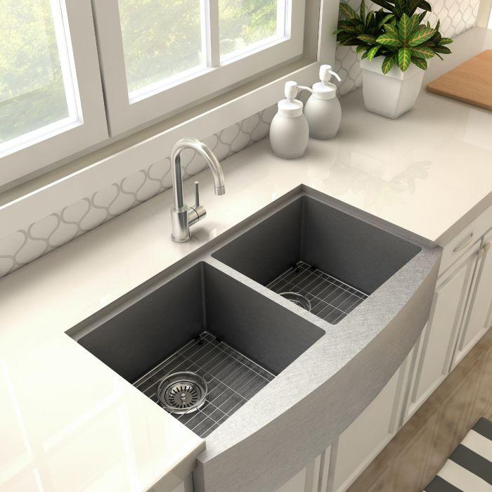 ZLINE Renoir Kitchen Faucet in Brushed Nickel, REN-KF-BN