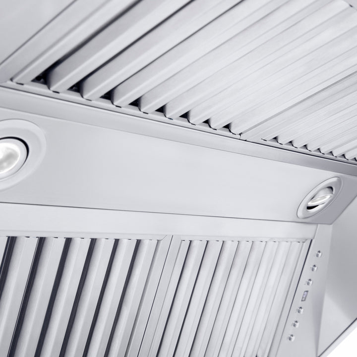 ZLINE 36" Professional Convertible Vent Wall Mount Range Hood in Stainless Steel (587-36)