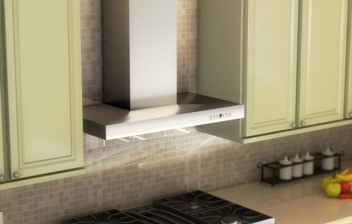Wall Mount Range Hood in Stainless Steel (KE-48)  ZLINE 48 in.
