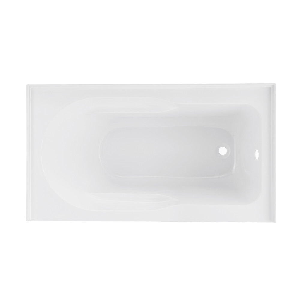 Ivy 48'' x 32" Bathtub with Apron Right Hand Drain in White