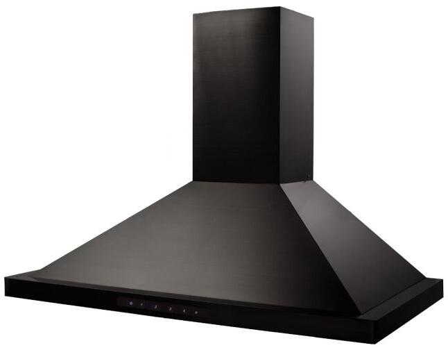 Zline 30" Wall Mount Convertible Hood With 400 CFM In Black Stainless Steel