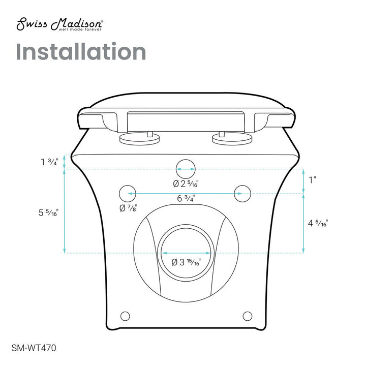 Cascade Wall-Hung Elongated Toilet Bowl