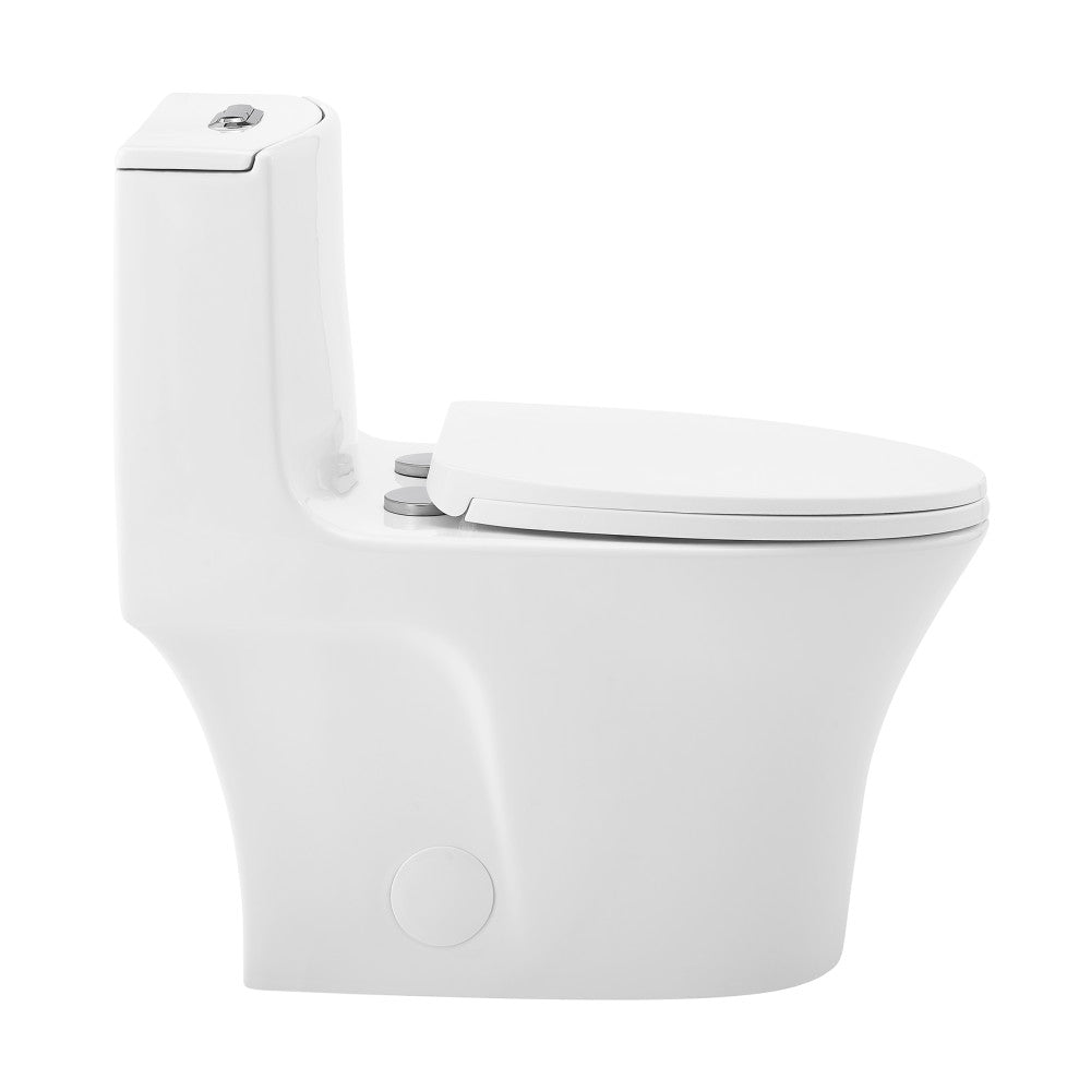 Cascade II One Piece Elongated Toilet Dual Flush 1.1/1.6 gpf