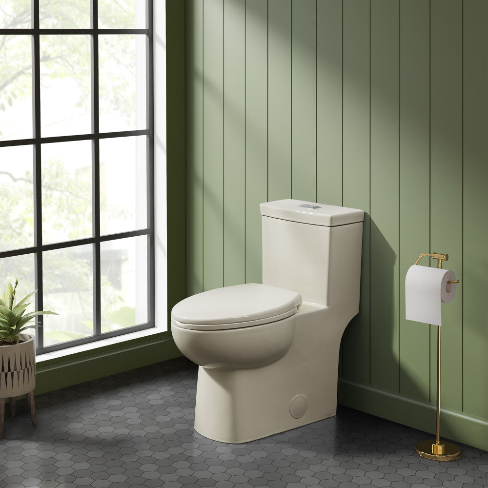 Classe One Piece Toilet Dual Flush 1.1/1.6 gpf in Bisque