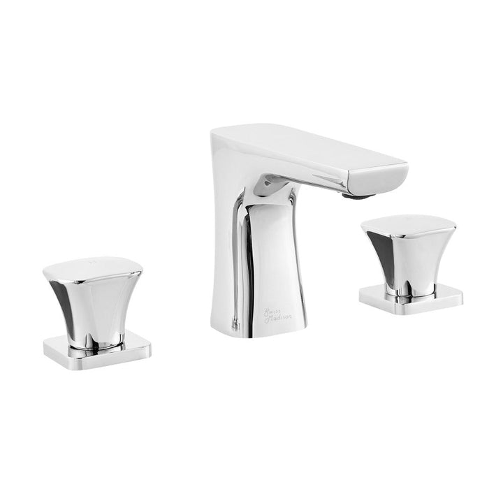 Monaco 8 in. Widespread, 2-Handle, Bathroom Faucet in Chrome