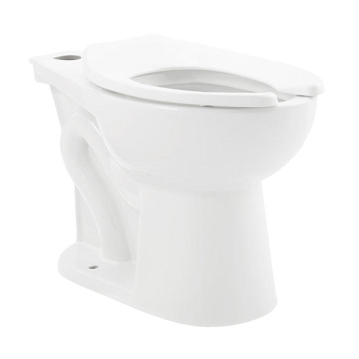 Sirene Floor-Mounted Comfort Height Commercial Elongated Top Flush Spud Flushometer Toilet Bowl