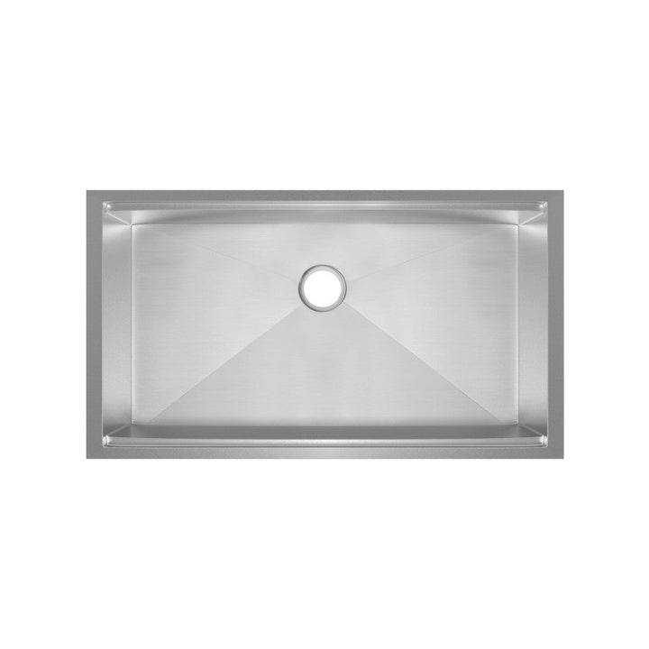 Rivage 33 x 19 Single Basin Undermount Kitchen Workstation Sink