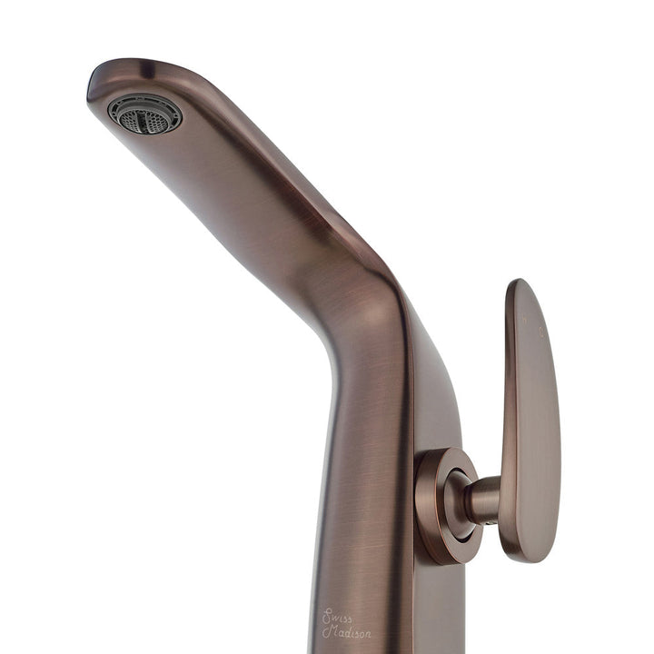 Chateau Single Hole, Single-Handle, Bathroom Faucet in Oil Rubbed Bronze