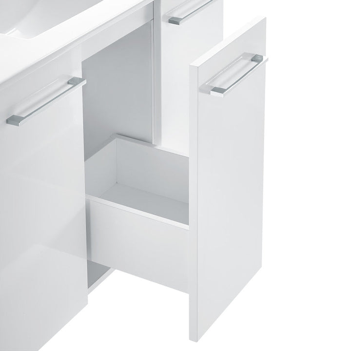 Annecy 36" Bathroom Vanity in White - Cabinet Only