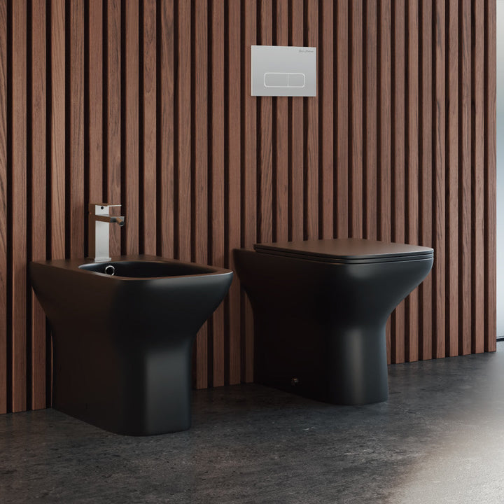 Carre Bidet in Matte Black