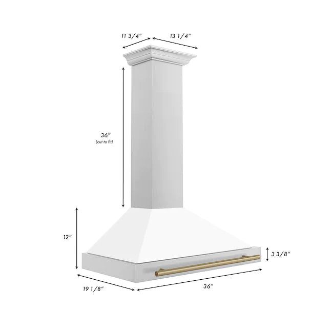 ZLINE 36" Ducted Wall-Mounted Range Hood