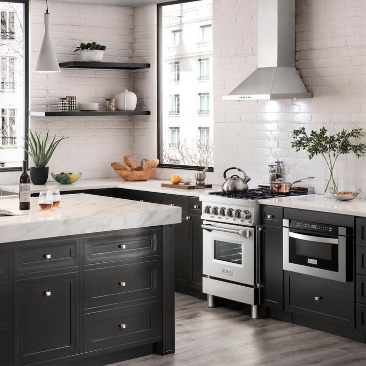 ZLINE 30" Convertible Vent Wall Mount Range Hood in Stainless Steel