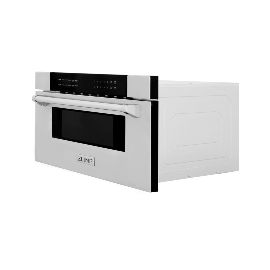 ZLINE 30" Built-In Microwave Drawer in Stainless Steel 1.2 cu. ft.