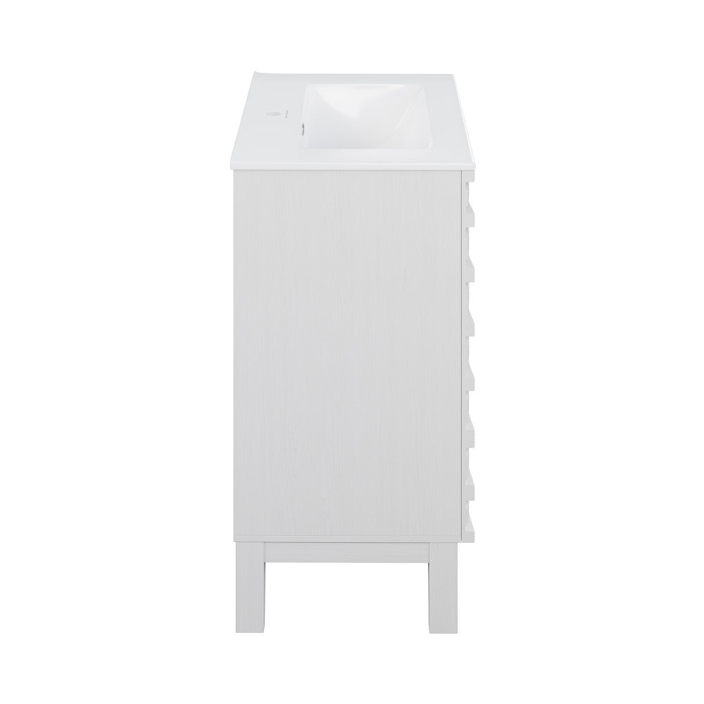 Cascade 24'' Bathroom Vanity in White