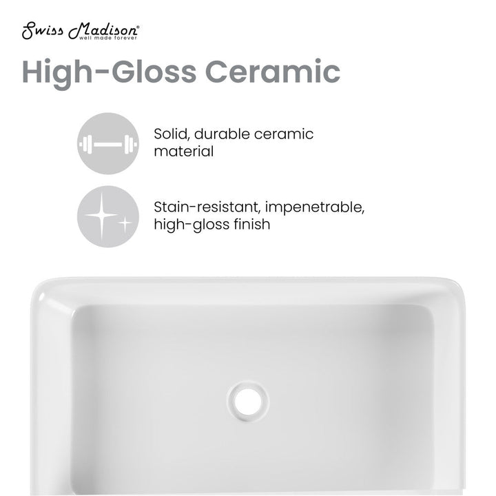 Adour 25'' Vessel Sink in White