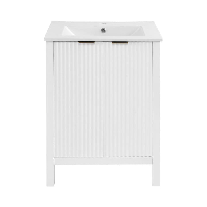Bastille 24" Bathroom Vanity in White