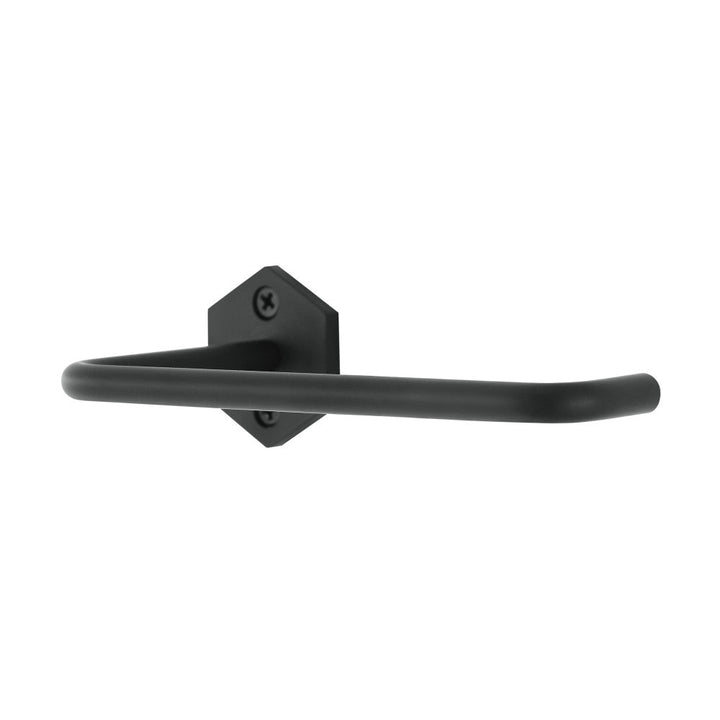 Brusque Toilet Paper Holder in Matte Black