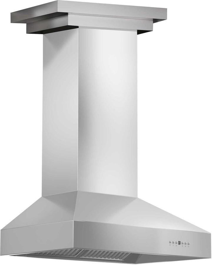 Professional Wall Mount Range Hood in Stainless Steel with Crown Molding (667CRN-36)  ZLINE 36 in.
