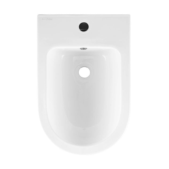 St. Tropez Wall Hung Bidet in Glossy White