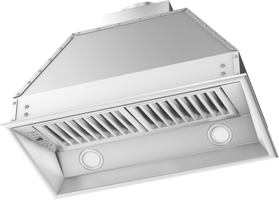 ZLINE 28 In. Remote Blower Ducted Range Hood Insert in Stainless Steel, 695-RD-28