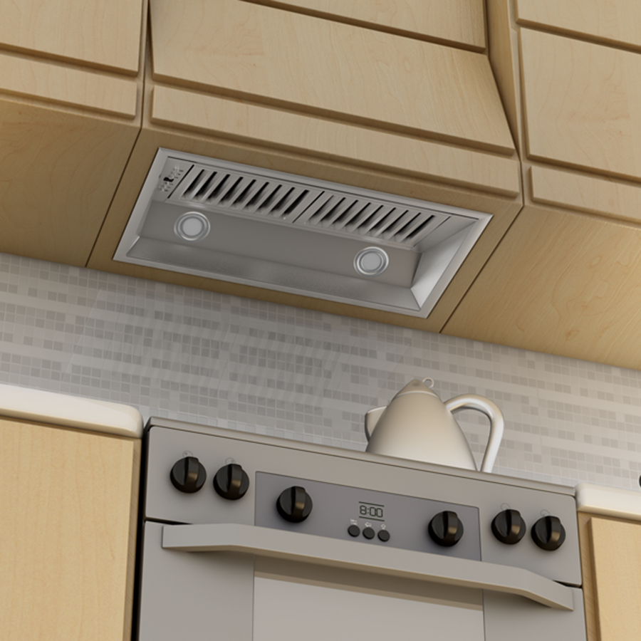 Range Hood Insert in Stainless Steel (695-28)  ZLINE 28 in.