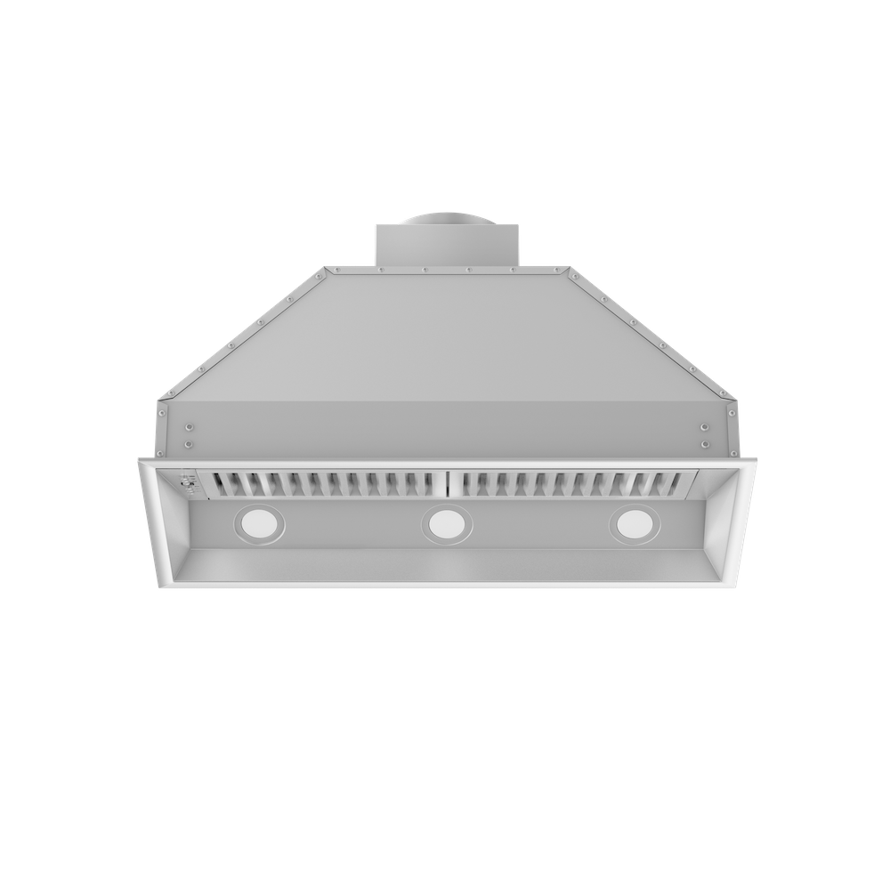 ZLINE 34 in. Ducted Wall Mount Range Hood Insert in Stainless Steel (695-34)