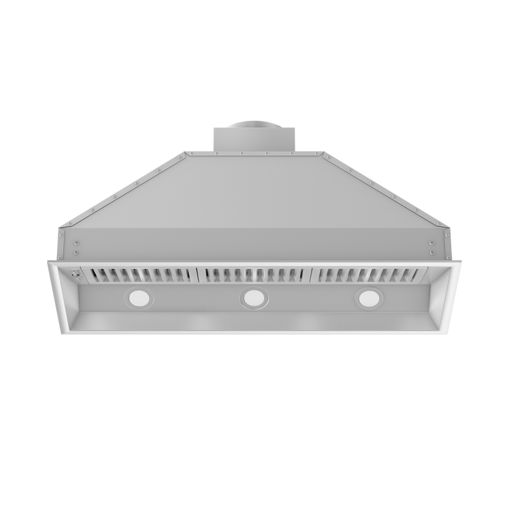 ZLINE 40" Ducted Wall Mount Range Hood Insert in Stainless Steel (695-40)