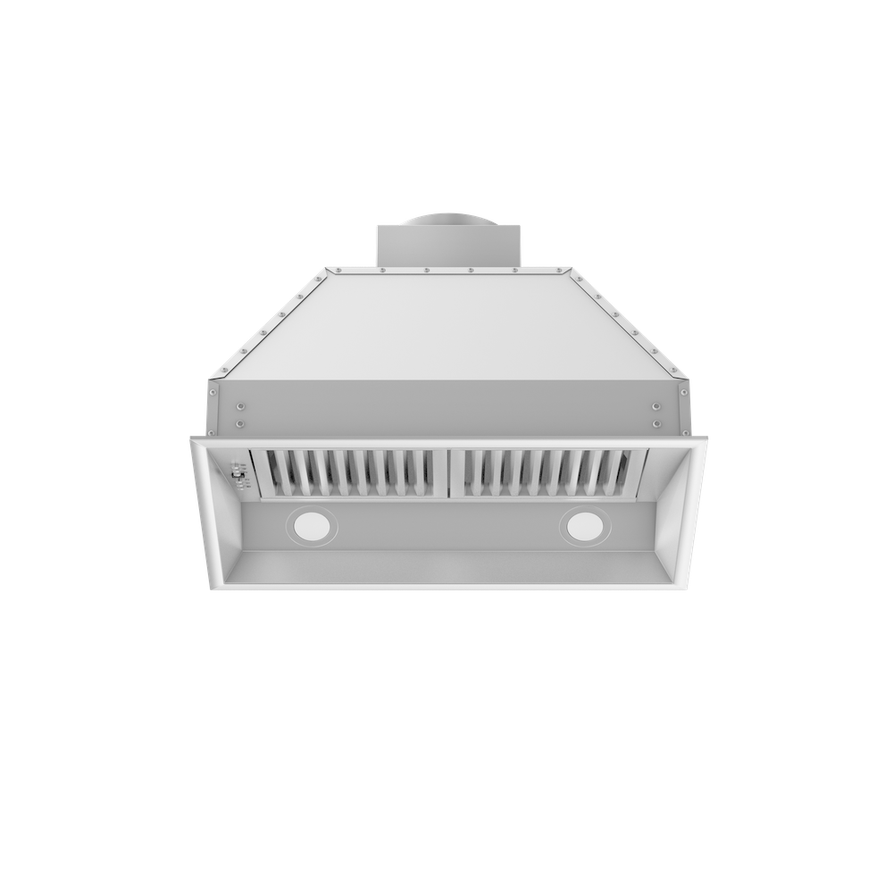 ZLINE 28 in. Ducted Wall Mount Range Hood Insert in Stainless Steel (698-28)