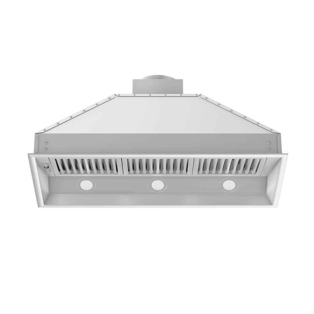ZLINE 40" Ducted Wall Mount Range Hood Insert in Stainless Steel (698-40)