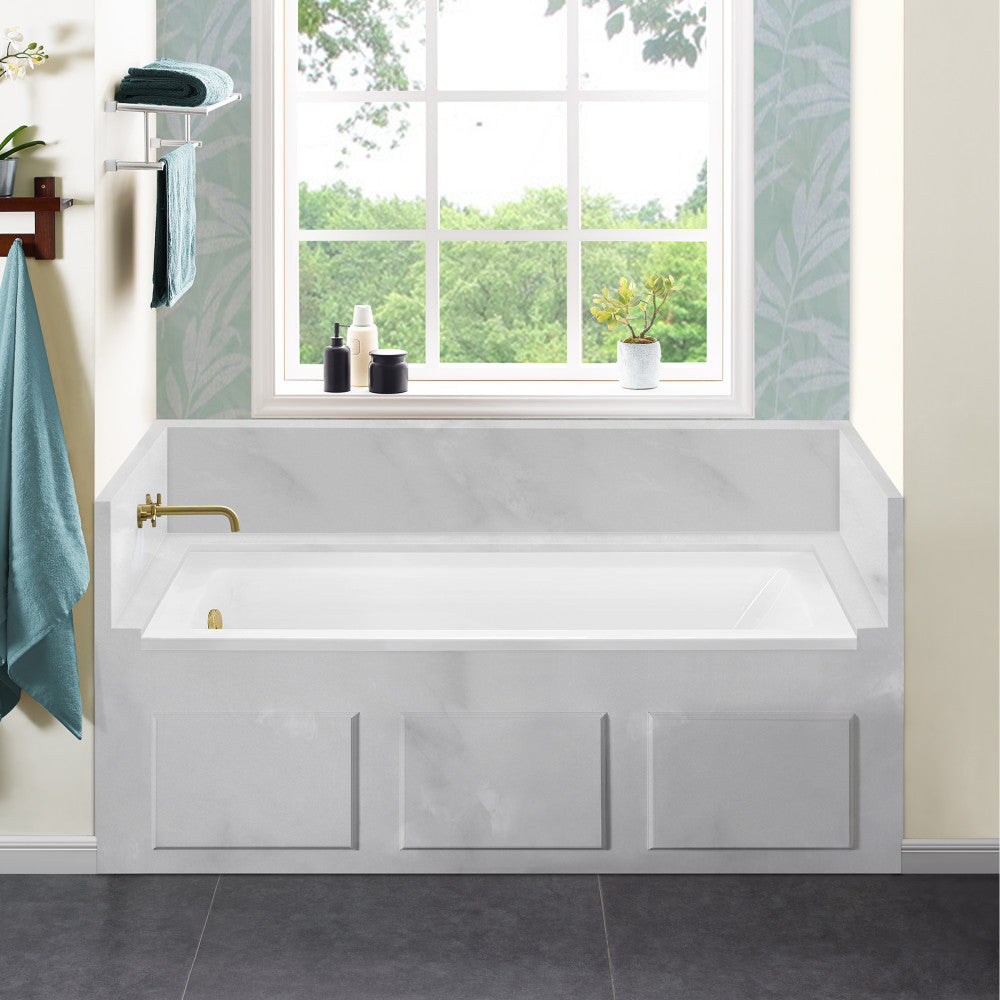 Voltaire 66" x 32" Left-Hand Drain Alcove Bathtub