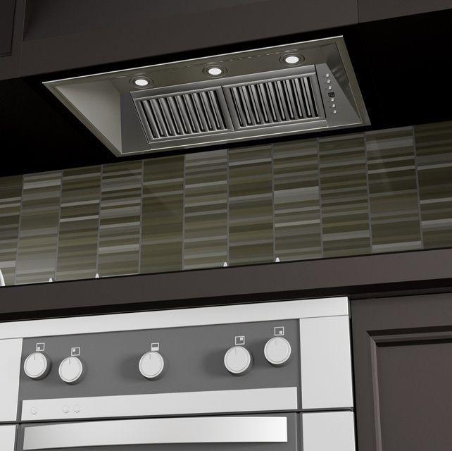 ZLINE 28 in. Width Island Mount Range Hood Insert (21 in. Depth), 721i-28