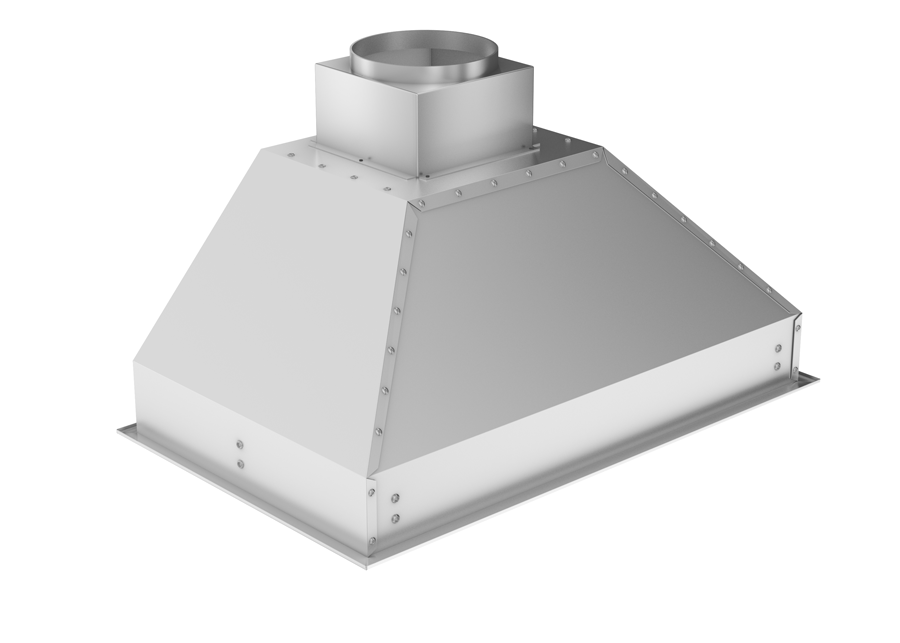 ZLINE 34 in. Outdoor Range Hood Insert in Stainless Steel (21 in. Depth), 721-304-34