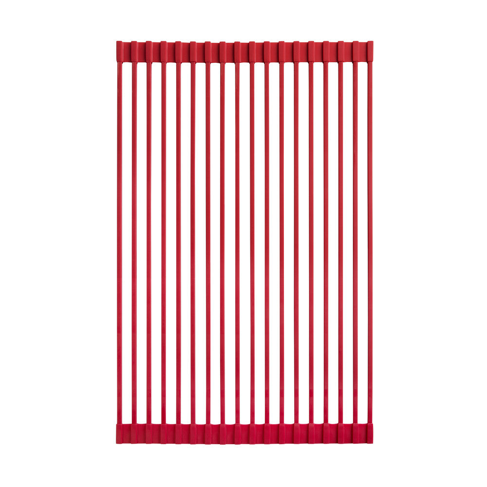 20 x 12 " Kitchen Sink Grid, Red