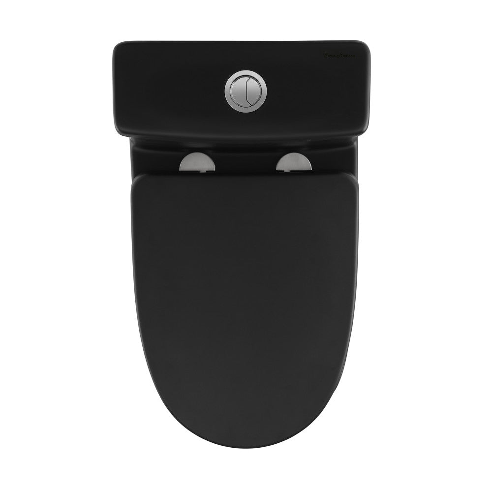 Sublime II One-Piece Round Toilet Dual-Flush 1.1/1.6 gpf in Matte Black