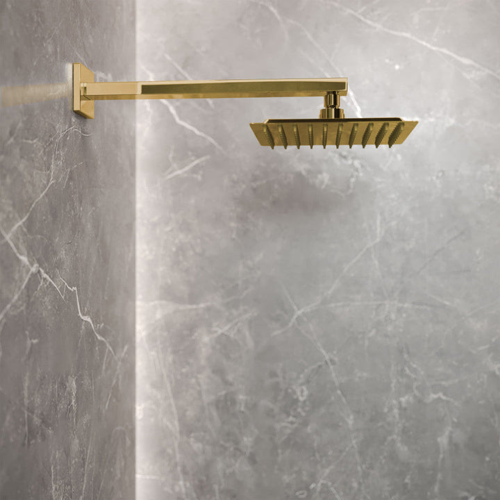 Concorde Single-Handle 1-Spray Tub and Shower Faucet in Brushed Gold (Valve Included)