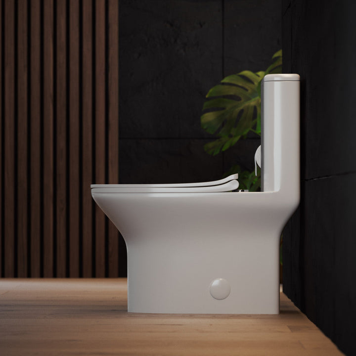 Cascade One-Piece Toilet Dual-Flush 0.8/1.28 gpf