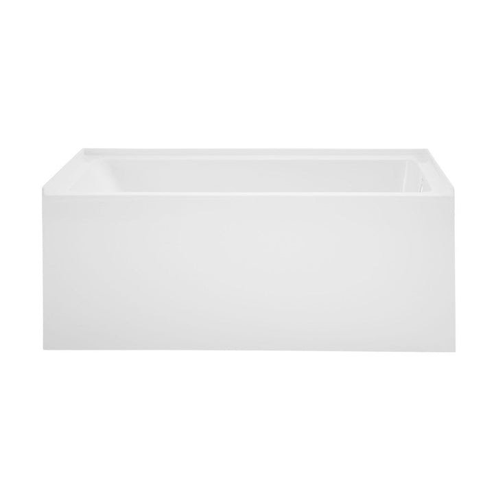 Voltaire 54" x 30" Right-Hand Drain Alcove Bathtub with Apron