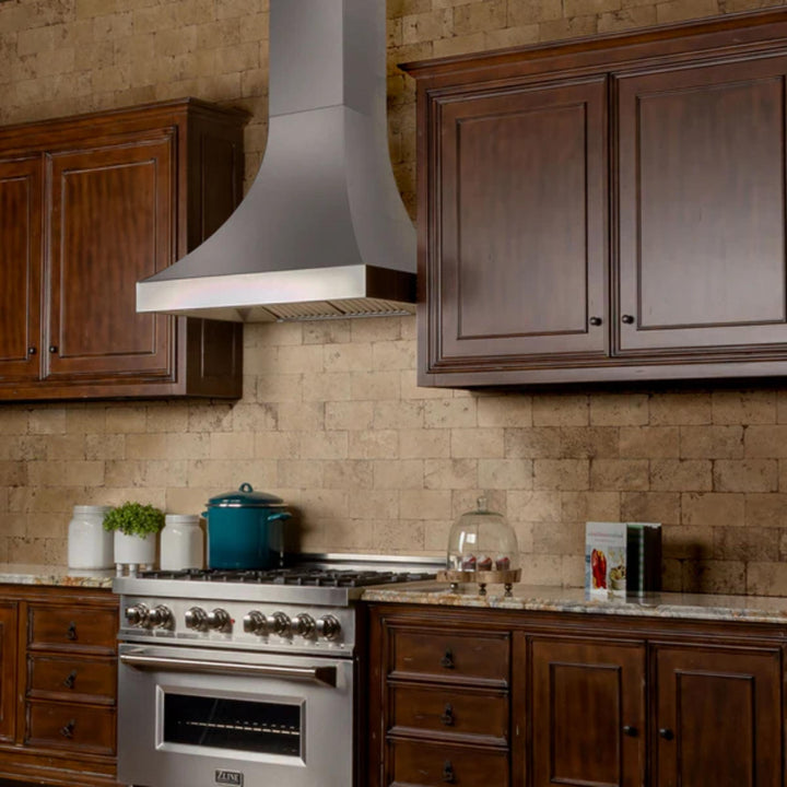 ZLINE  Designer 8632S Series Satin Stainless Steel Wall Mount Range Hood.
