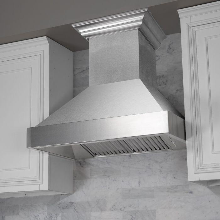 ZLINE 30 in. Dual Fuel Range and Range Hood DuraSnow® Stainless Steel Appliance Package, 2KP-RASSNRH30