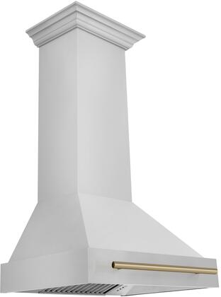 Zline 30" Wall Mount Ducted Hood with 400 CFM in Stainless Steel