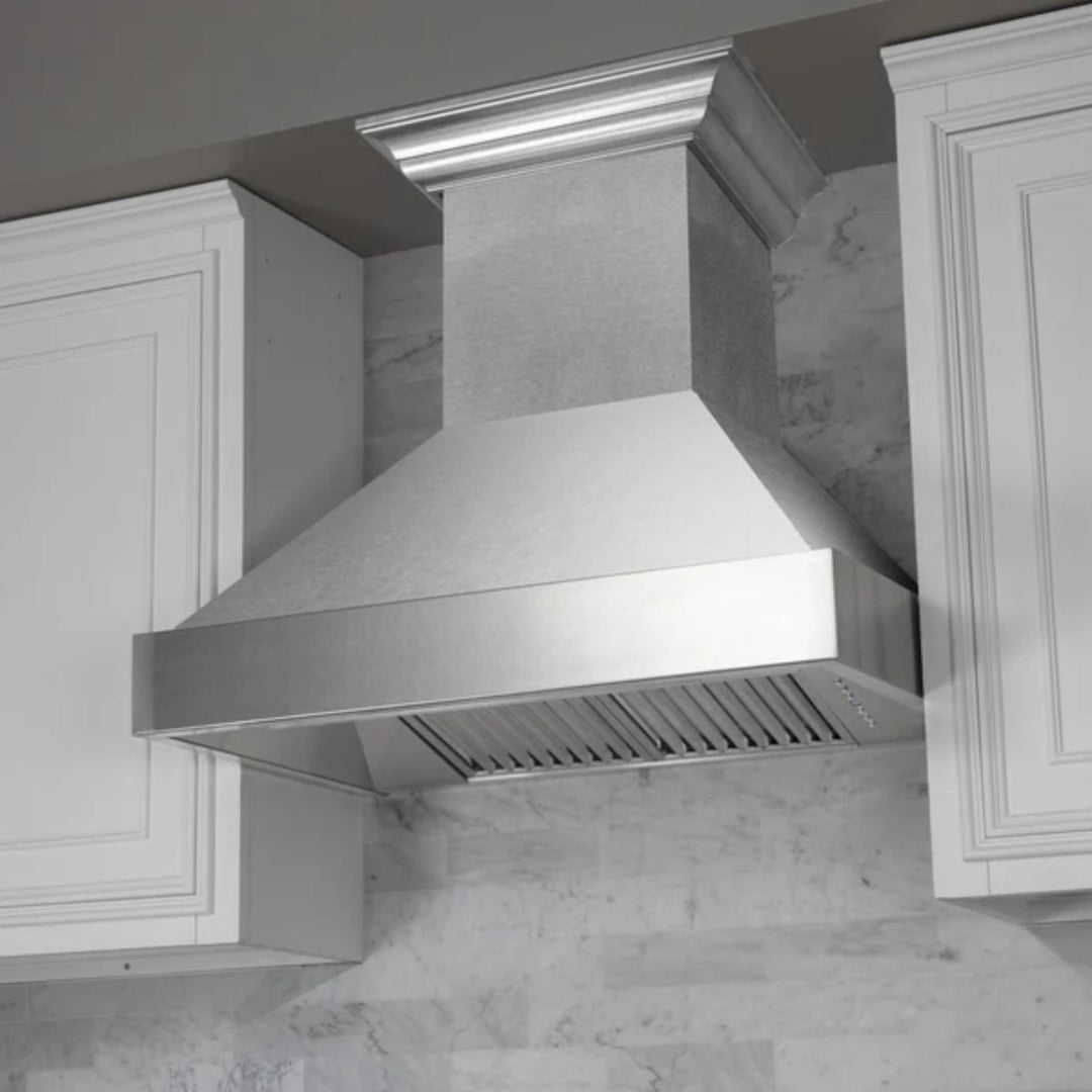 ZLINE Designer Series Satin Stainless Steel Wall Mount Range Hood